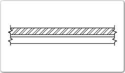 Wall, brick veneer electrical drawing symbol