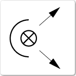 Flood light electrical drawing symbol
