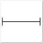 Fluorescent lamp, general electrical drawing symbol