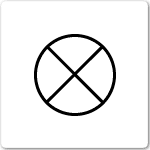 Lamp, general electrical drawing symbol