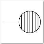 Water heater electrical drawing symbol