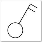 Switch, two pole electrical drawing symbol
