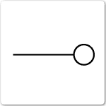System outlet electrical drawing symbol